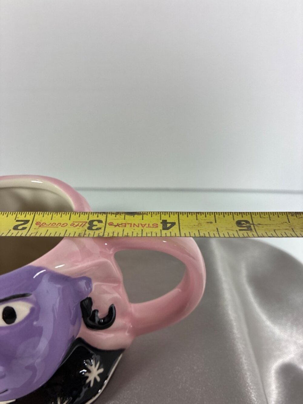 Hyde & EEK! Witch Lidded Mug Tea Cup Halloween Purple Face Hat Target New NOS - Picture 13 of 16